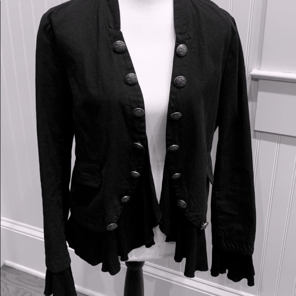 Brandon Thomas Vintage Ruffle Renaissance Jacket